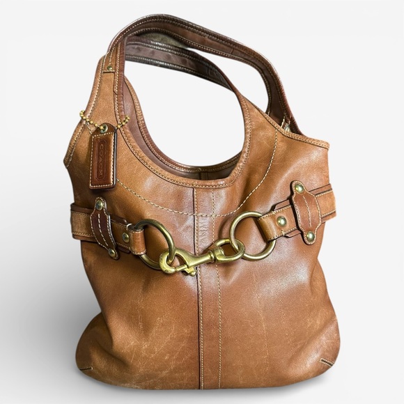 Coach Legacy Ergo Brown Leather Shoulder Bag - 75th Anniversary - Picture 7 of 13